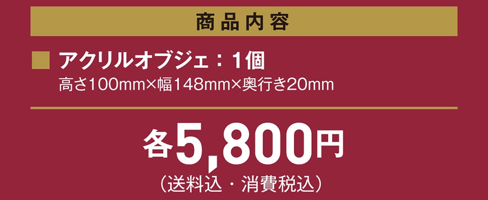 �y���i���e�z�������A�N�����I�u�W�F�F1�� ����100�o�~��148�o�~���s��20�o �e5,800�~�i�������E����ō��j