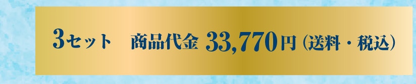 3�Z�b�g ���i��� 33,770�~�i�����E�ō��j