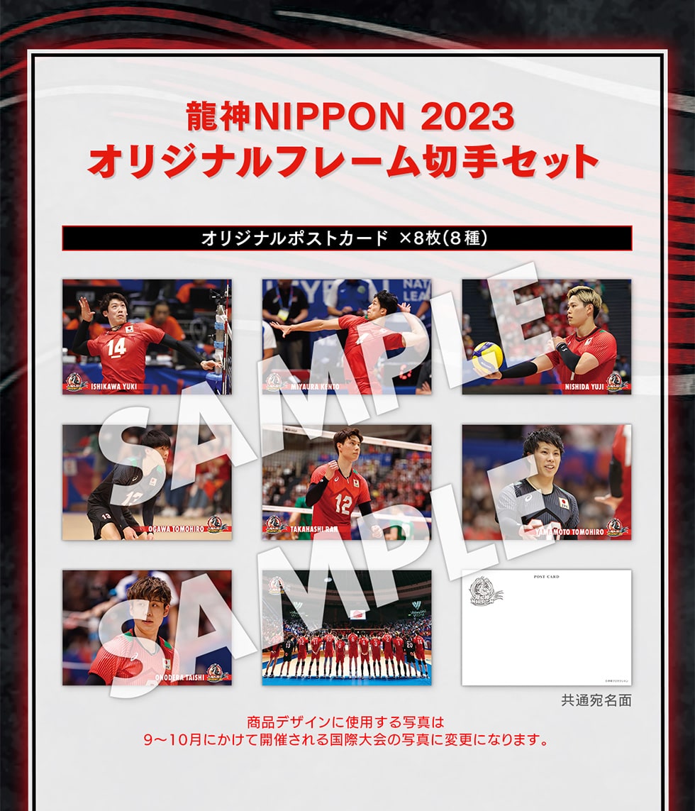 RYUJIN NIPPON 2023 オリジナルフレーム切手セット｜郵便局のネット 