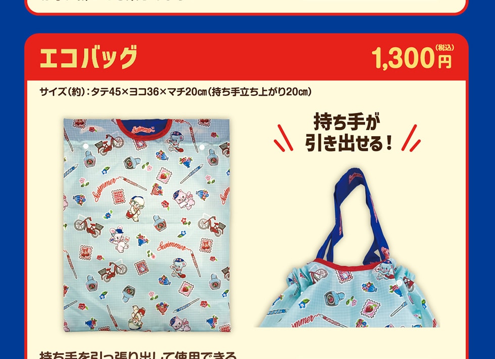 �G�R�o�b�O�@1,300�~(�ō�)�@�T�C�Y(��):�^�e45�~���R36�~�}�`20cm(�����藧���オ��20cm) �����肪�����o����!!